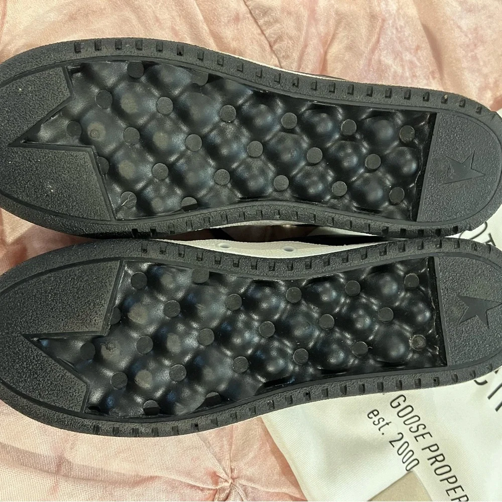 Golden Goose black leather Yeah Sneakers. - Picture 9 of 10